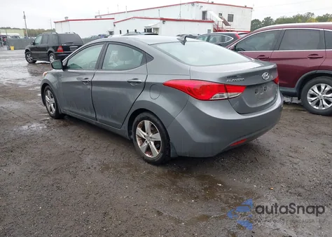 2013 Hyundai Elantra Gls from USA, damaged, VIN 5NPDH4AE8DH371279